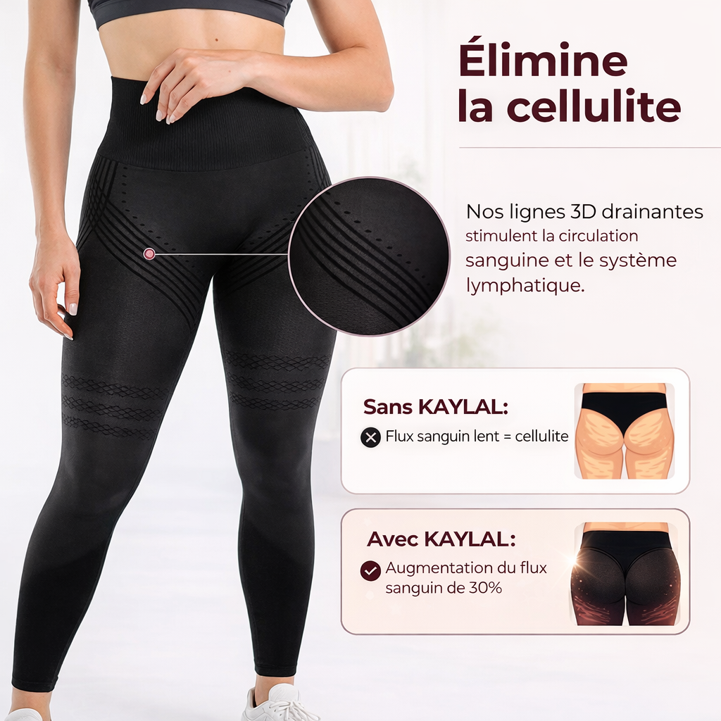 Legging anti-cellulite 3D